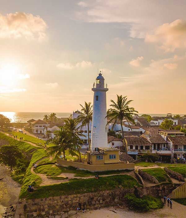 Galle Dutch Fort and lighthouse