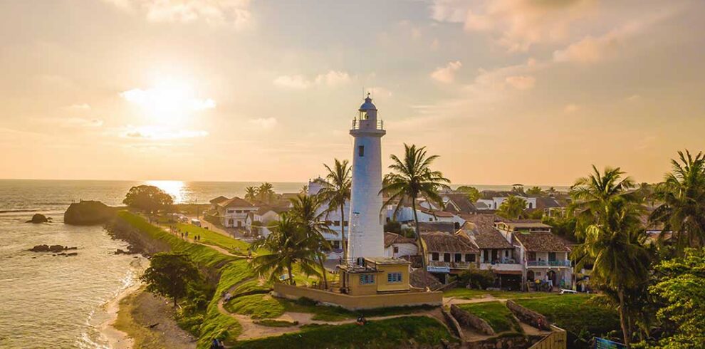Galle Dutch Fort and lighthouse