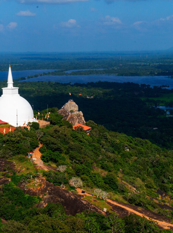 Mihintale Stupa view